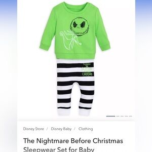 Disney nightmare before Christmas sleepwear